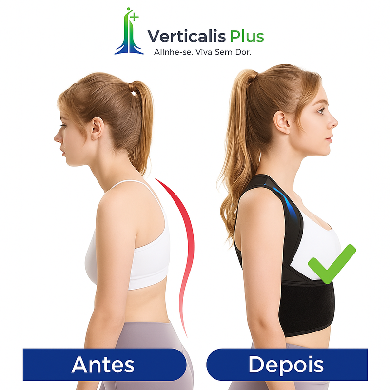 Colete Verticalis Plus – Corrige Postura e Alivia Dores na Coluna